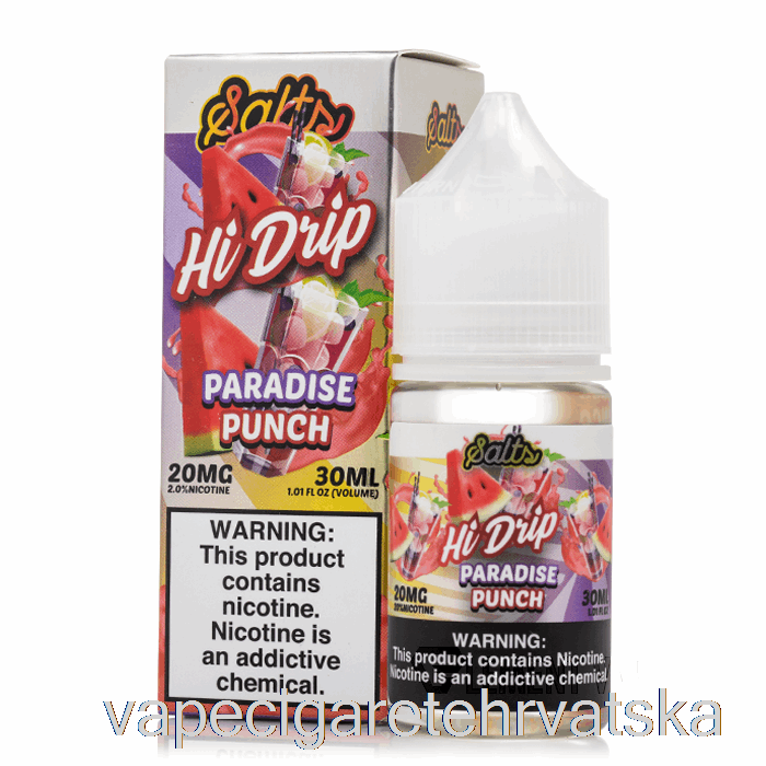 Vape Cigarete Paradise Punch - Hi-drip Soli - 30ml 50mg